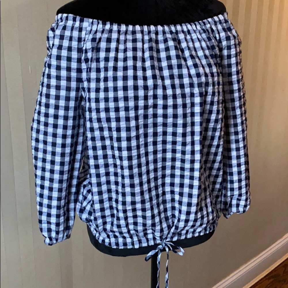 🛍Pretty gingham top - Picture 2 of 8